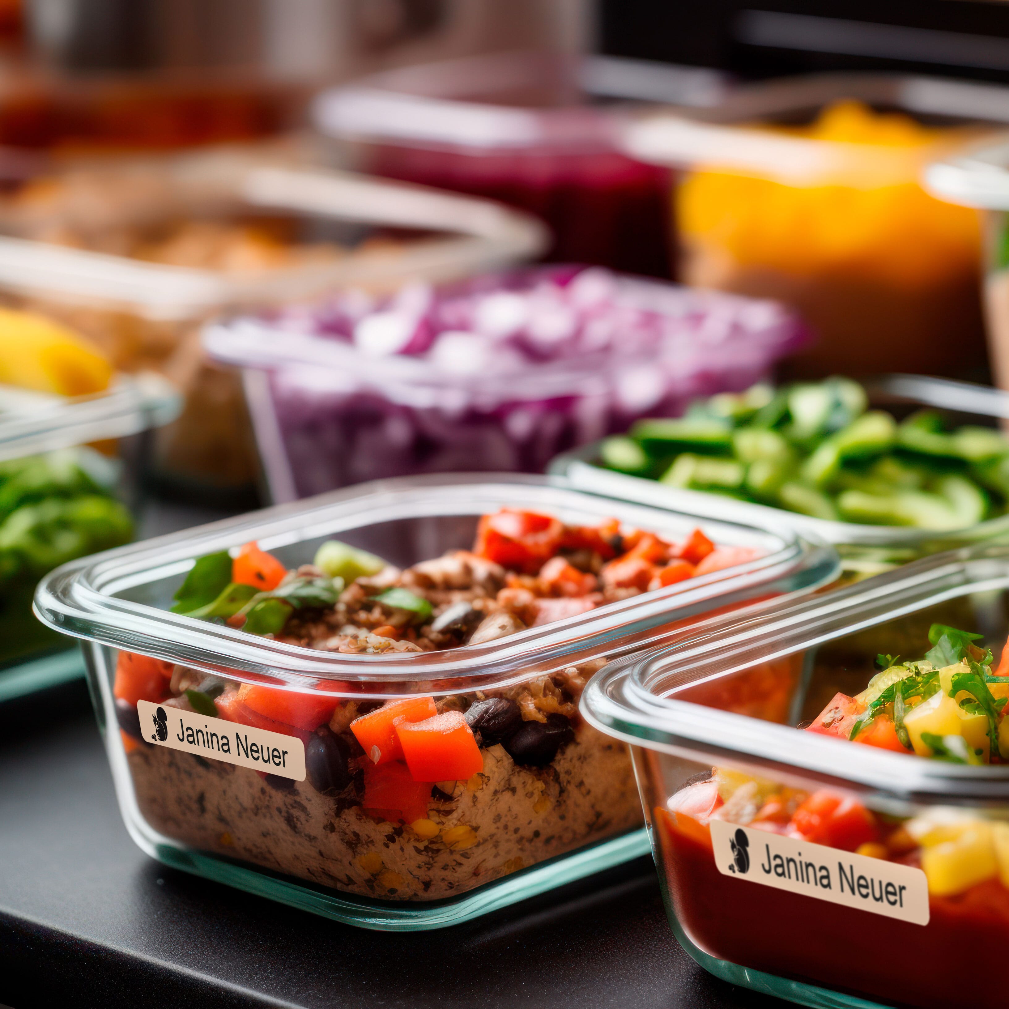 260 Stück Namensaufkleber für SENIOREN (Set mit 3 versch. Größen- Spülmaschine u. Waschmaschine) - kinder-druckerei.de