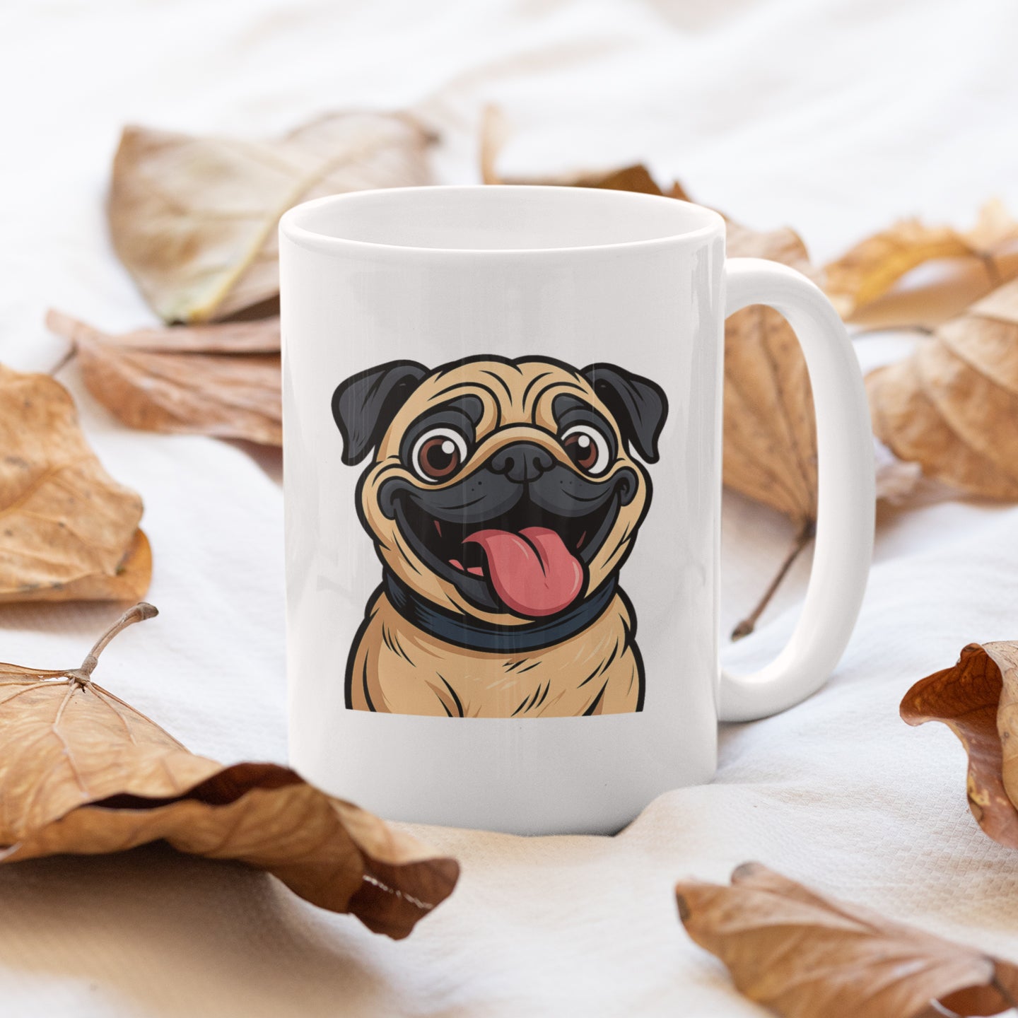 Personalisierte Keramiktasse mit Namen & Karikatur