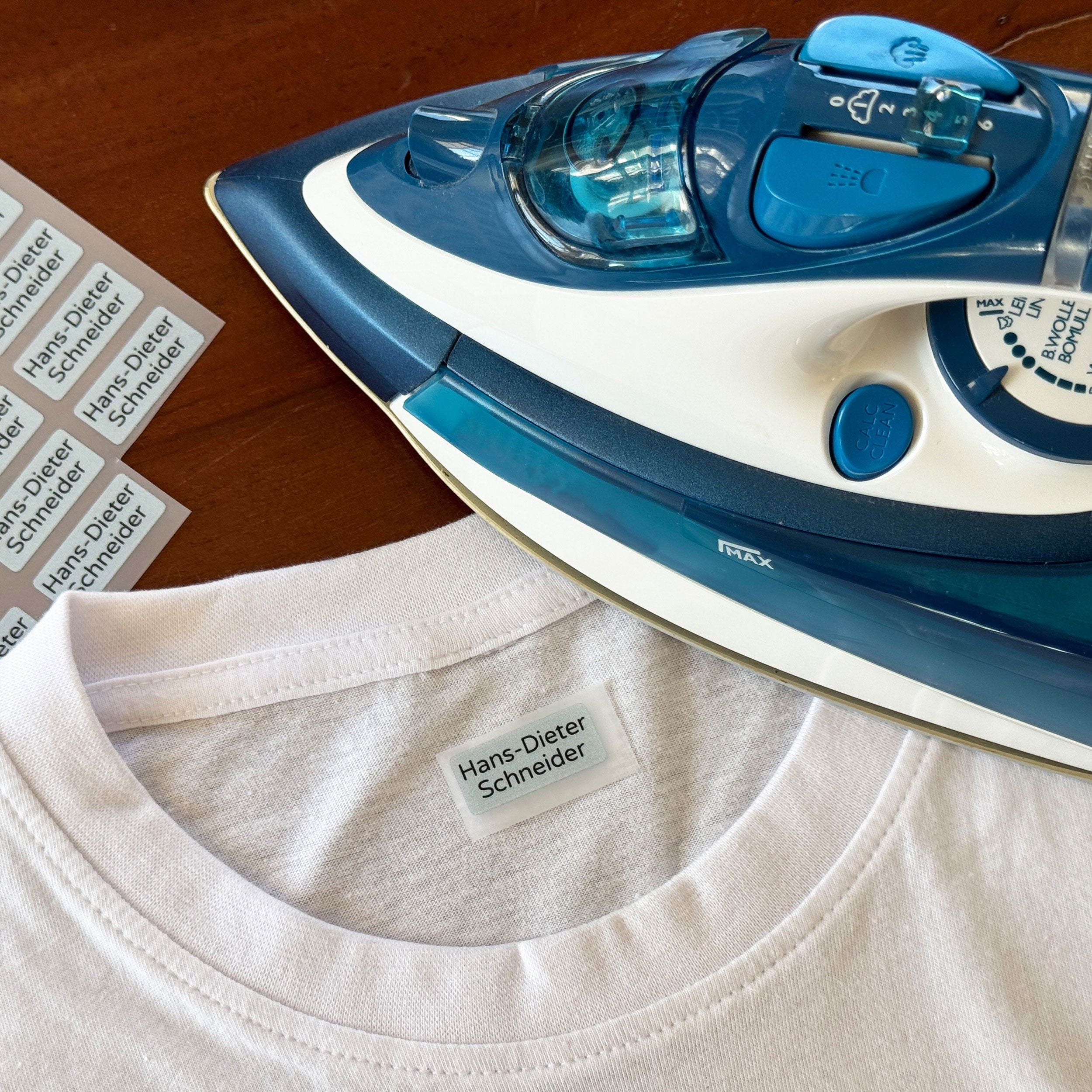 225 Stück Bügeletiketten für Senioren für Kennzeichung im Altenheim / Pflegeheim 30x13 mm - kinder-druckerei.de