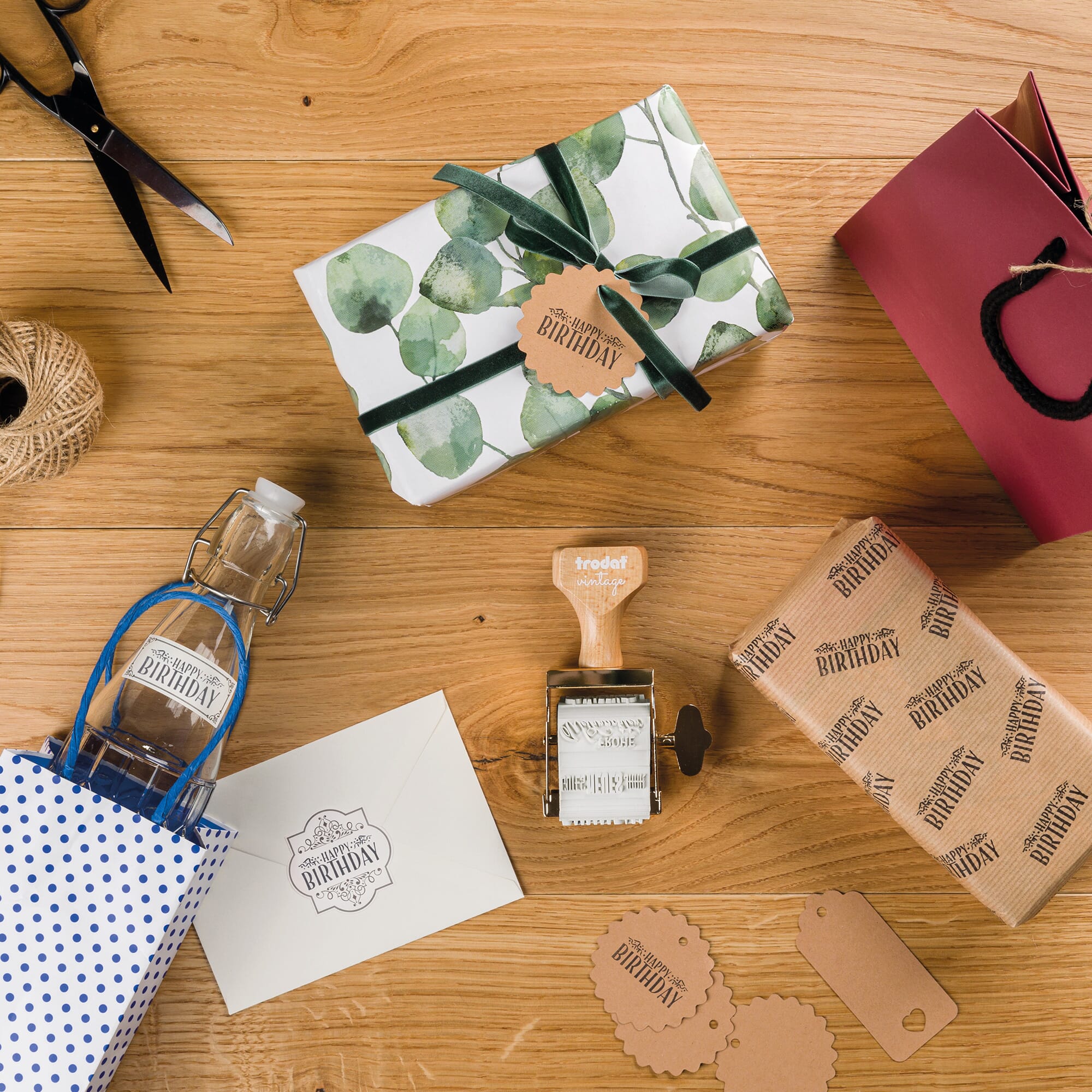 TRODAT Vintage Stempel "Besondere Anlässe"