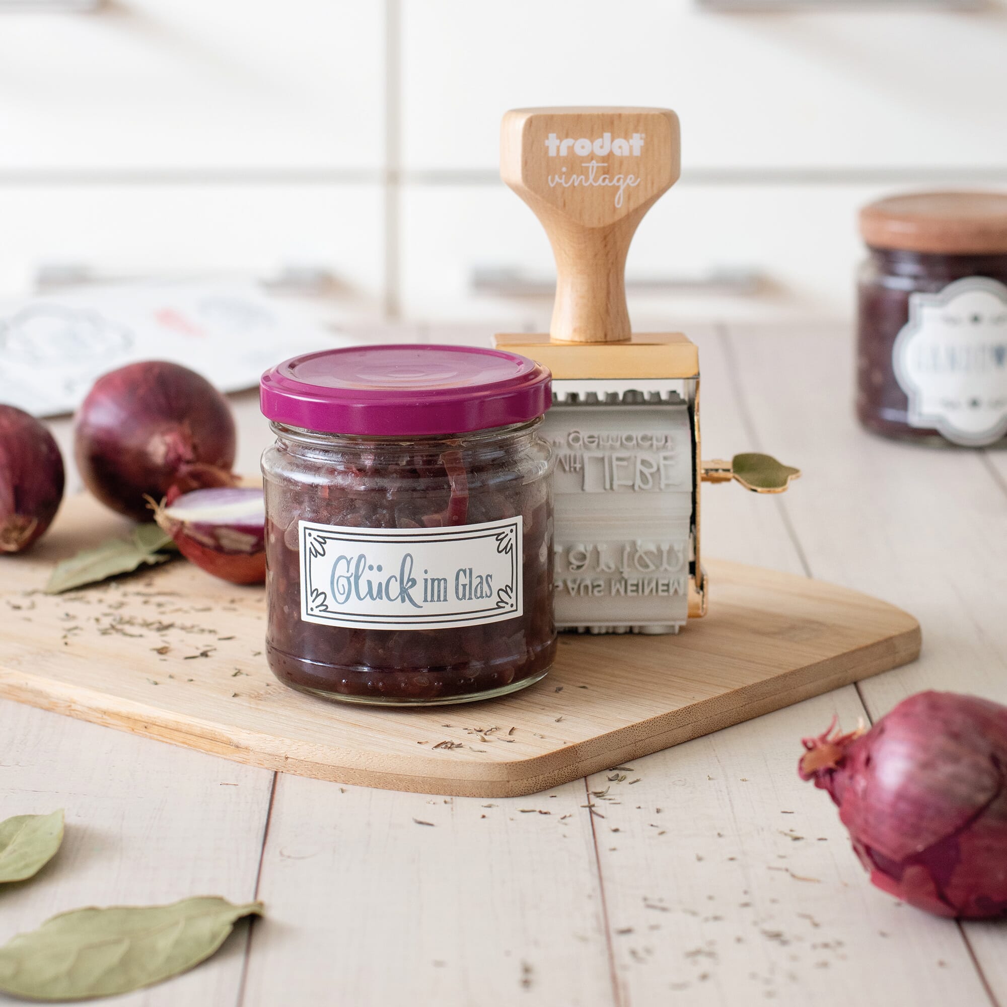 TRODAT Vintage Stempel "Selbstgemachtes"