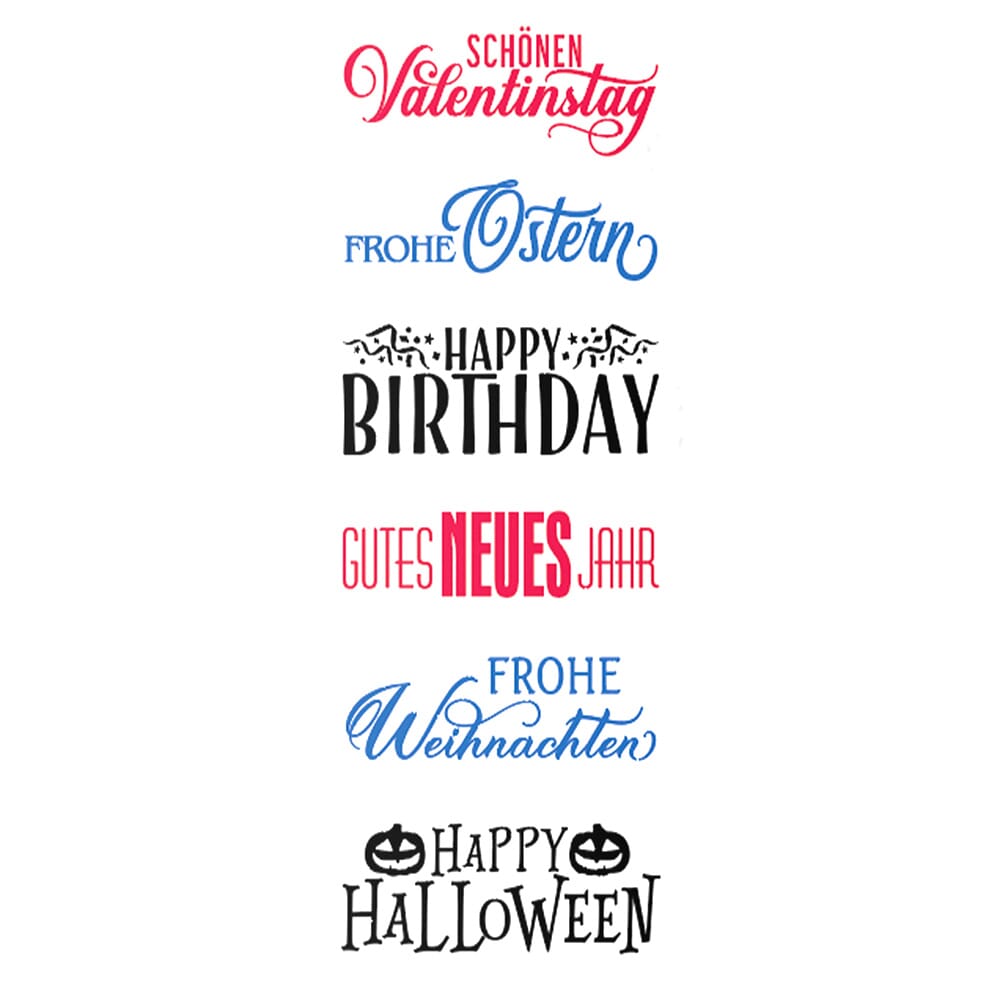 TRODAT Vintage Stempel "Besondere Anlässe"