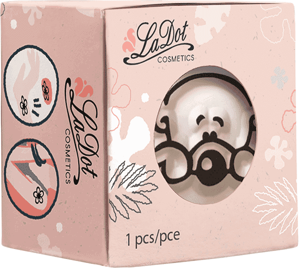 LaDot Stein - "Bär" (1,5 x 1,5 cm) - Temporärer Tattoo Stempel