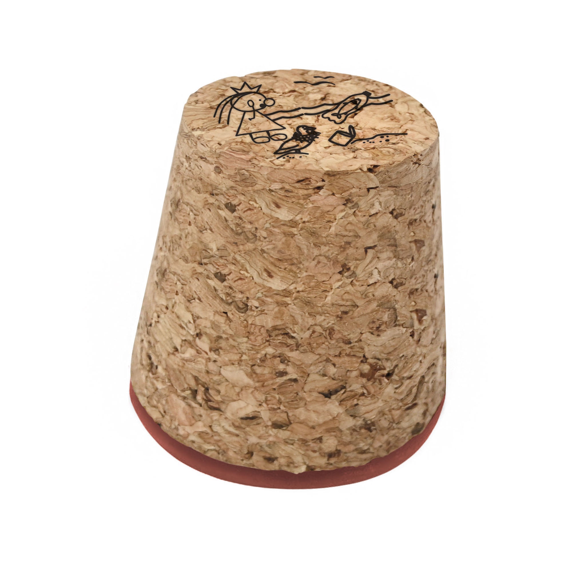 Colop Stempel Set - Stamp Stories (6 Korkstempel + Stempelkissen + Stempelheft) - kinder-druckerei.de