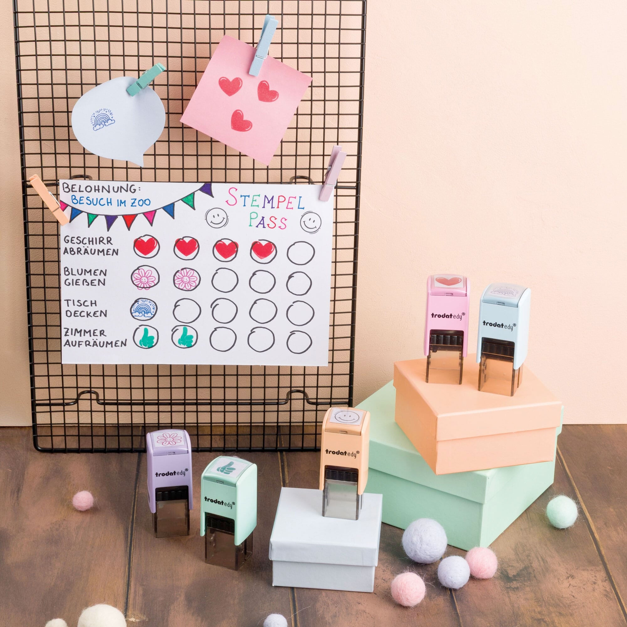 Trodat edy® Motivstempel - kinder-druckerei.de