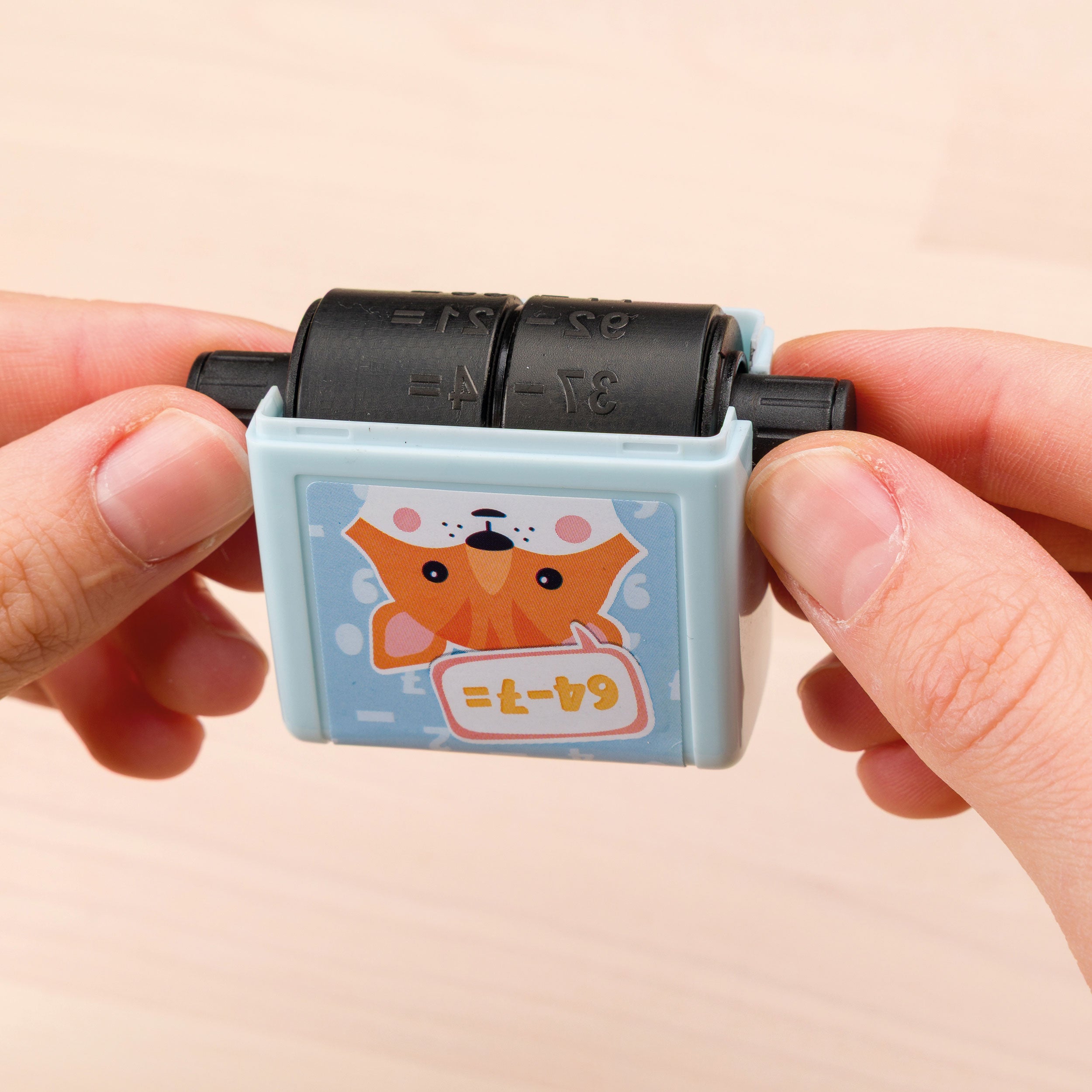 Trodat Little Dots Rechenrally™ Rollstempel Kombiset zum Plus- & Minusrechnen (2 Stück)