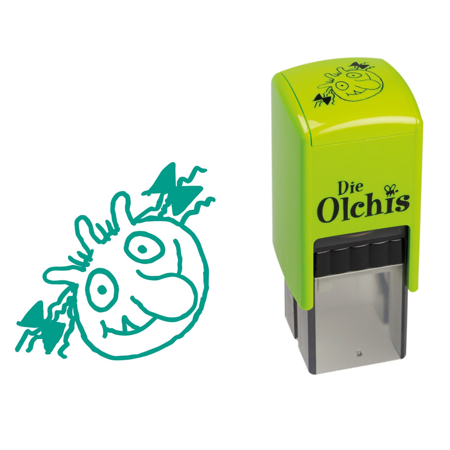 Die Olchis - Schmuddelpfoten-Stempel-Spiel