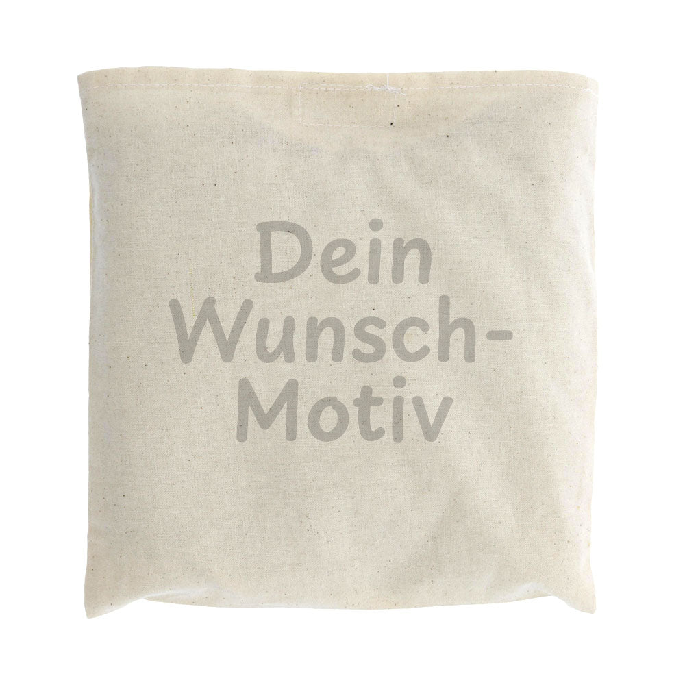 Kirschkernkissen mit individuellem Druck