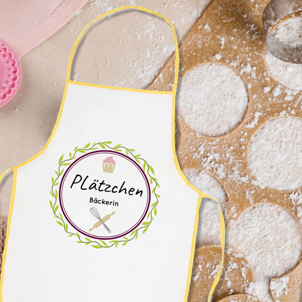 Kinderschürze mit individuellem Druck