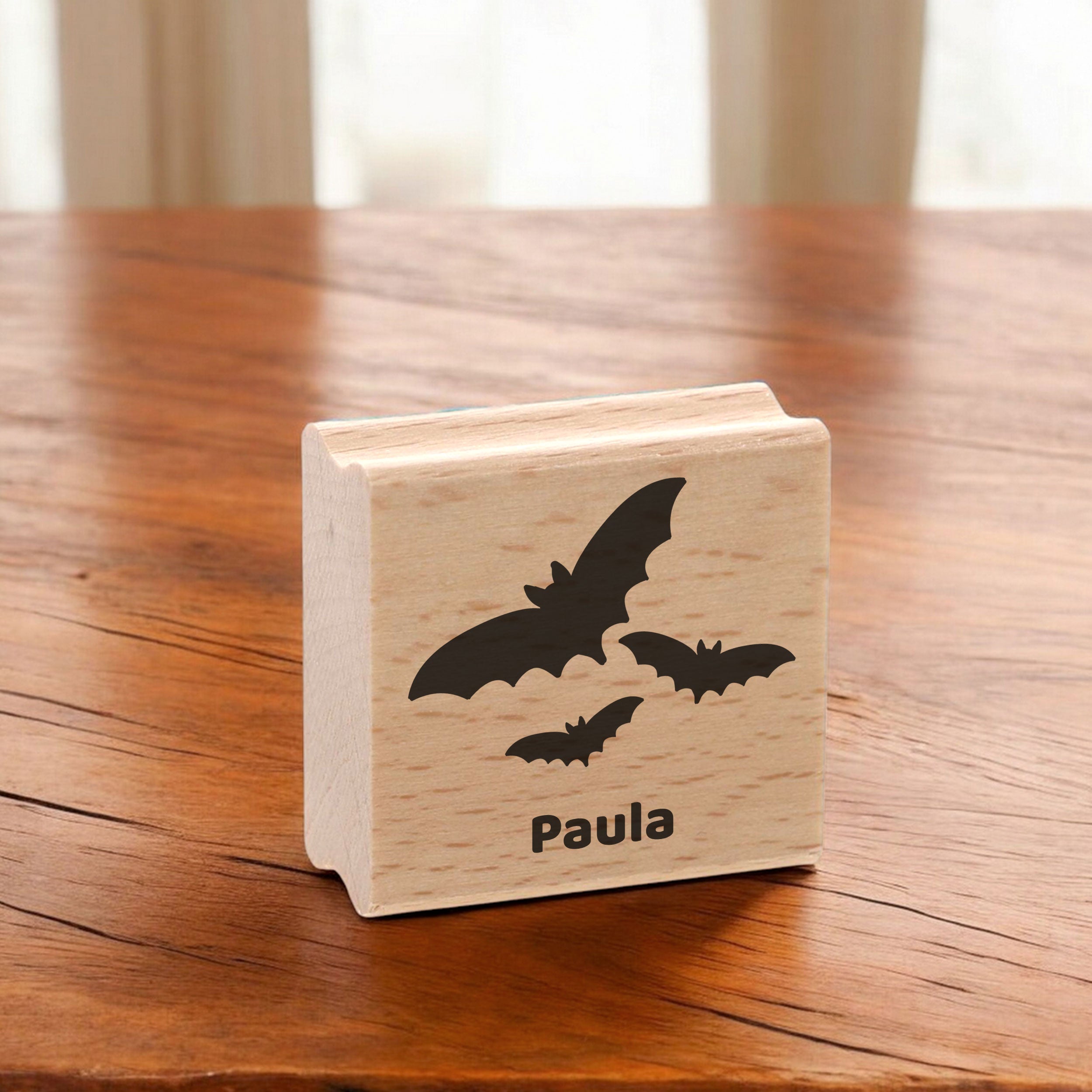 Personalisierbarer Motivstempel Halloween (60x60 mm)