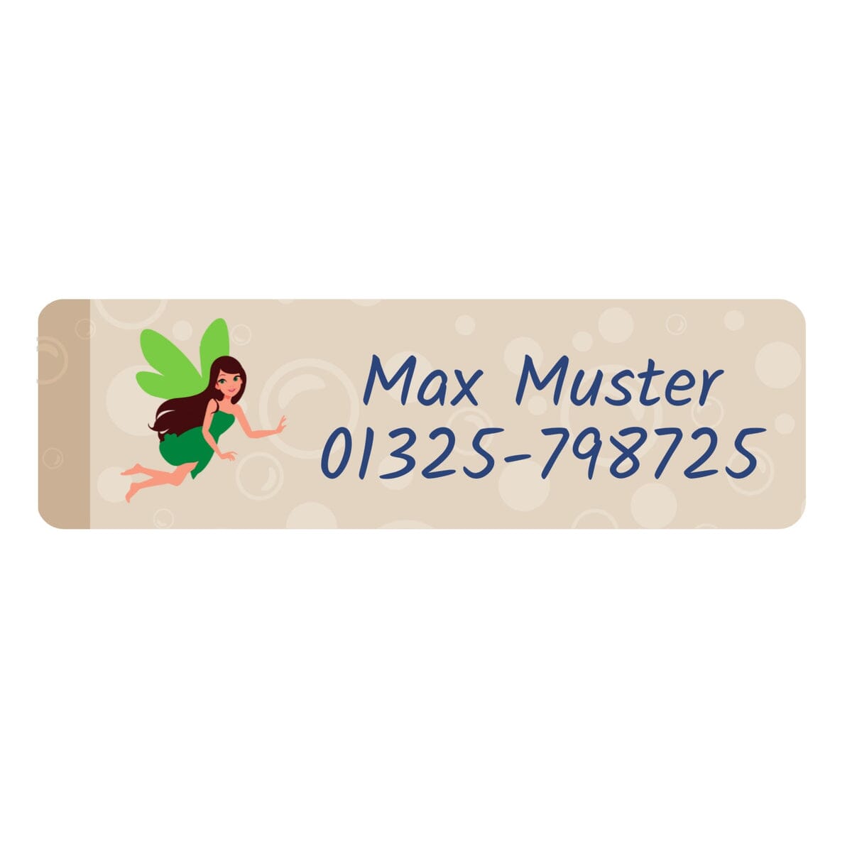 Mehrzeilige Namensaufkleber (110 Stück 50x15 mm) - kinder-druckerei.de