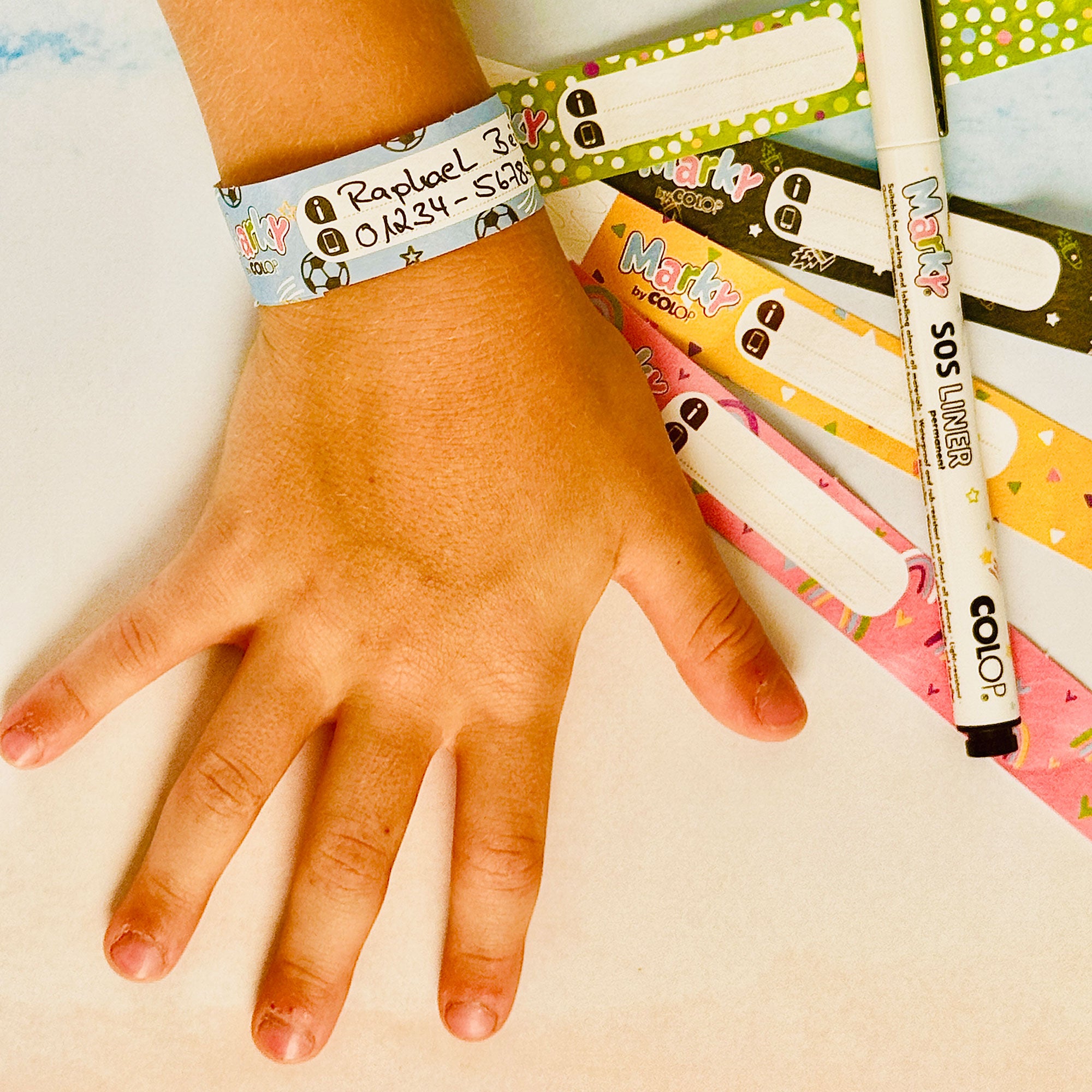 Colop Marky SOS Armbänder (20 Stück)