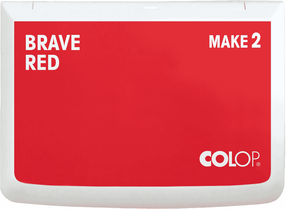 COLOP MAKE Stempelkissen rot (brave red)