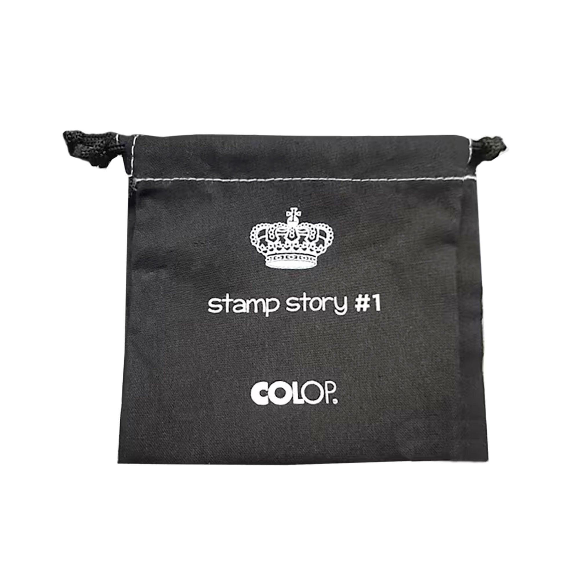 Colop Stempel Set - Stamp Stories (6 Korkstempel + Stempelkissen + Stempelheft)