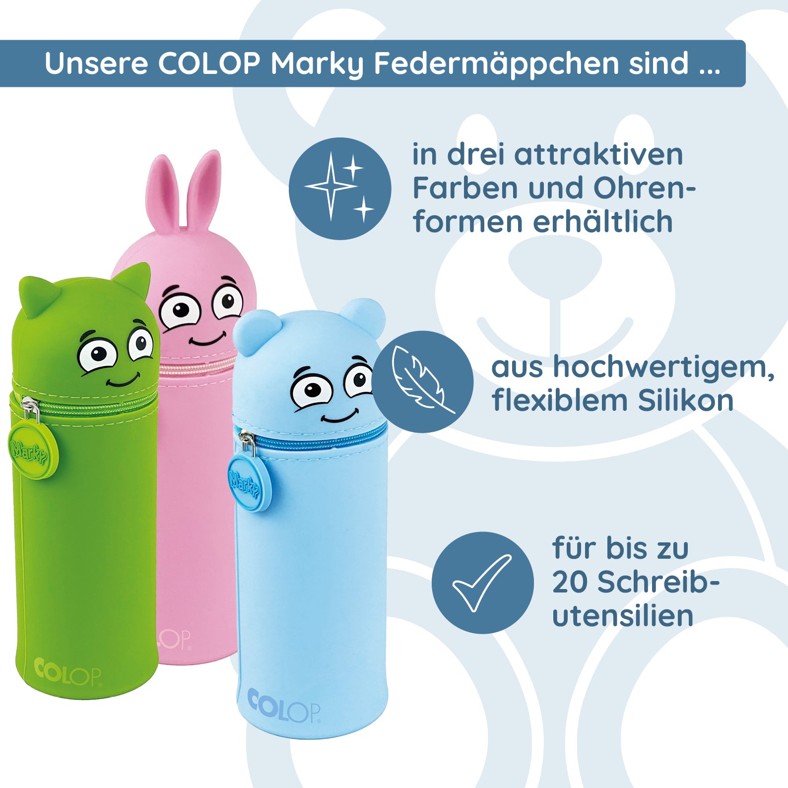 Colop Marky Federmäppchen (in 3 Farben erhältlich)