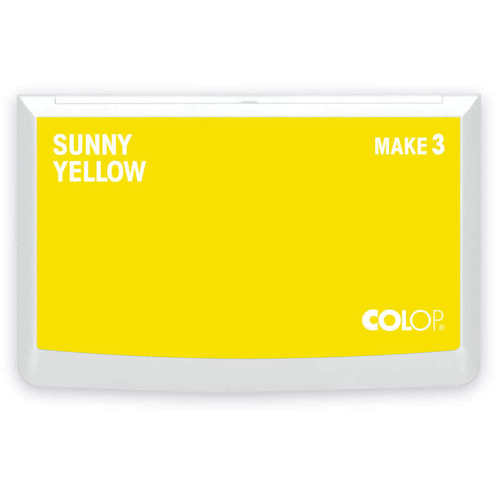 COLOP MAKE Stempelkissen gelb (sunny yellow)