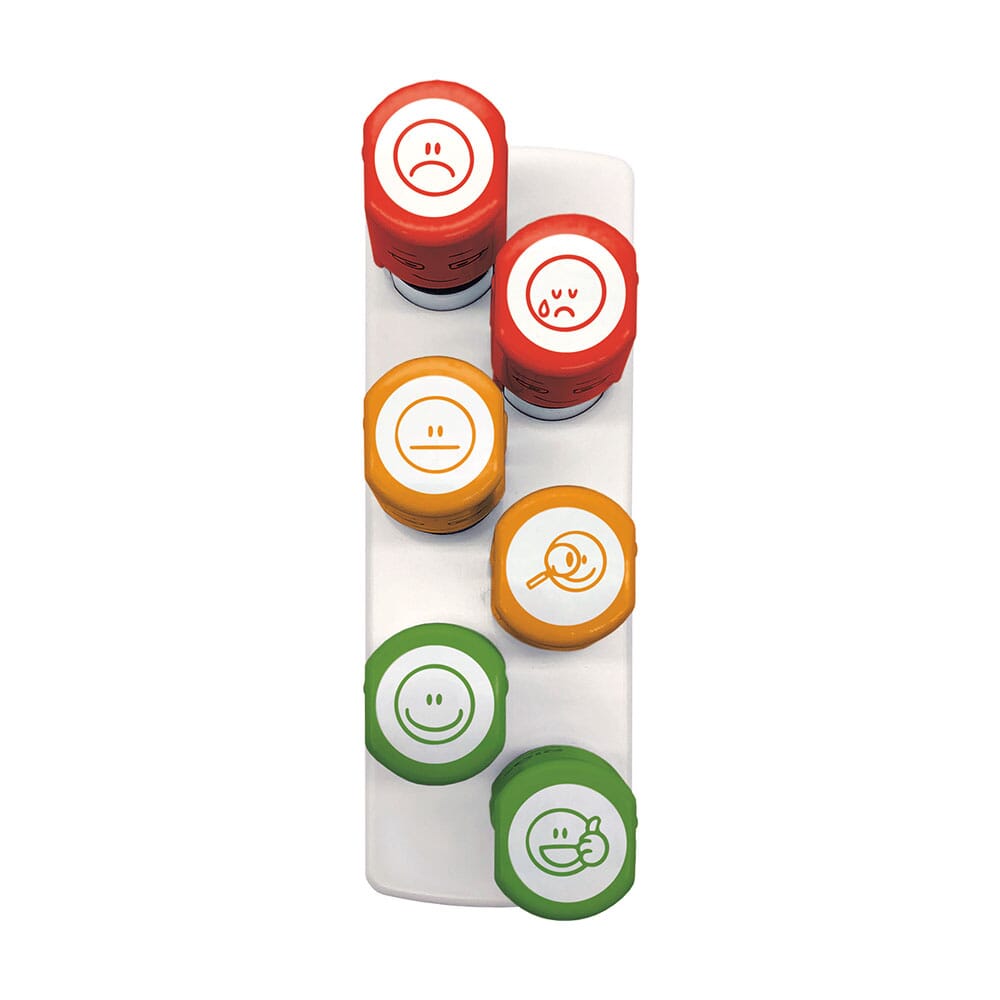 NIO School Lehrerstempel - Emoji SET (6 Stück)