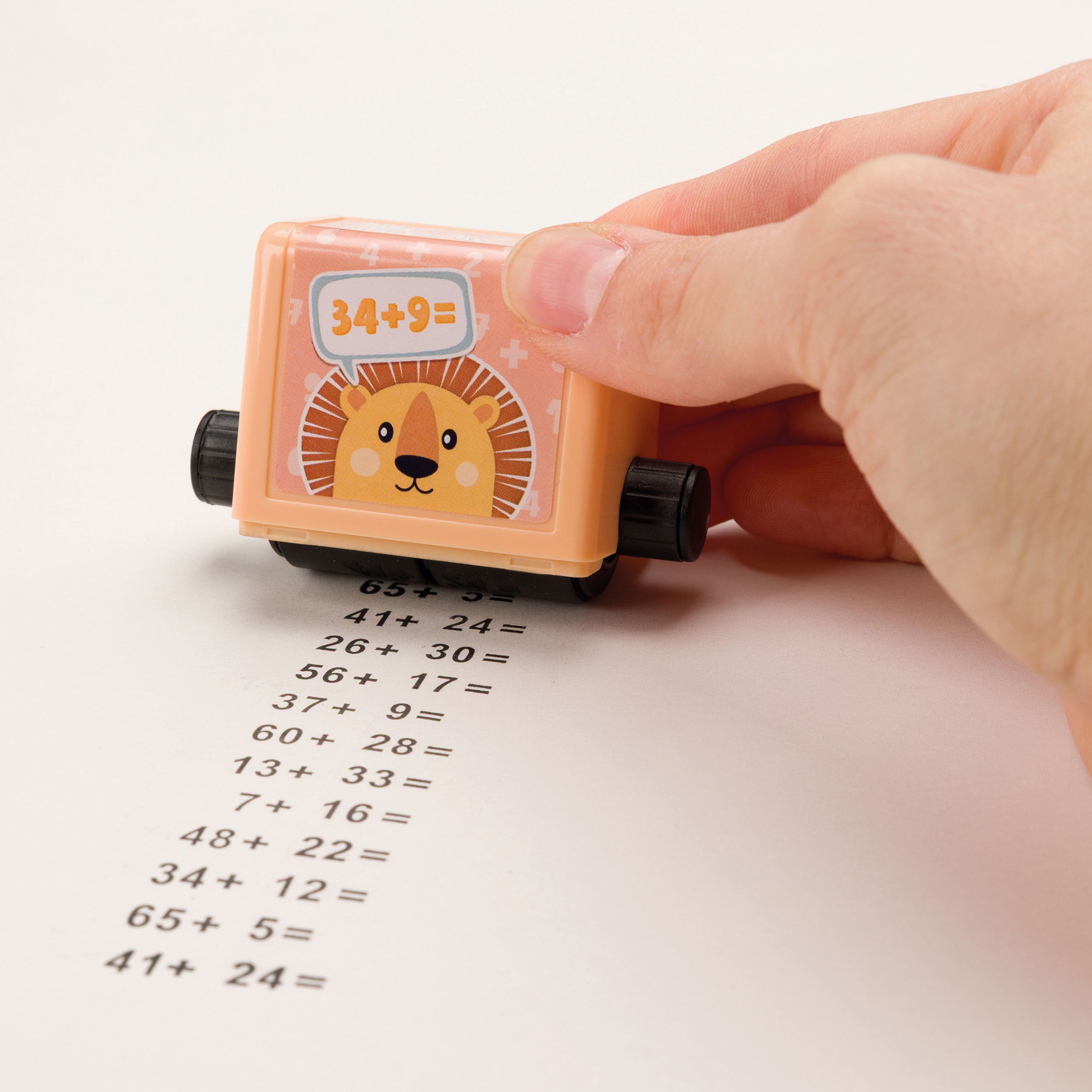 Trodat Little Dots Rechenrally™ Rollstempel Kombiset zum Plus- & Minusrechnen (2 Stück)